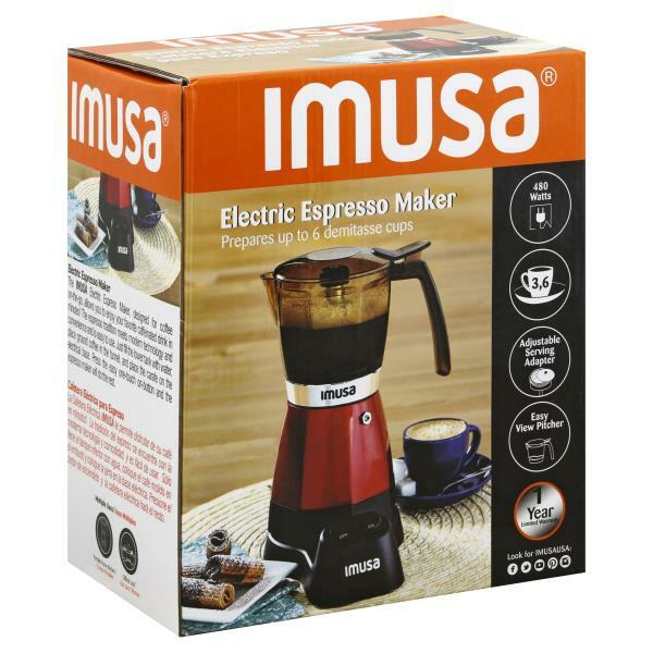 Imusa Espresso Maker, Electric – Yacht Chef Goods Market